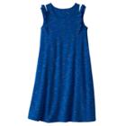 Girls 7-16 & Plus Size So&reg; Ruffle Shoulder Knit Dress, Size: Xxl/16, Blue (navy)
