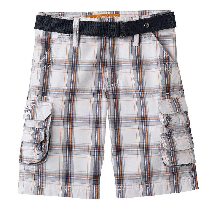 Boys 4-7x Lee Plaid Cargo Shorts, Boy's, Size: Medium (7), Ovrfl Oth
