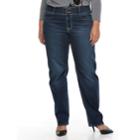 Plus Size Women's Apt. 9&reg; Straight Leg Jean, Size: 20 W, Black