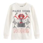 Boys 4-10 Jumping Beans&reg; The Muppets Make Some Noise Thermal Top, Size: 7, White Oth