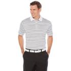 Men's Jack Nicklaus Regular-fit Stayvent Striped Golf Polo, Size: Xl, White