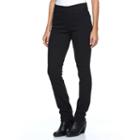 Women's Gloria Vanderbilt Avery Slim Straight-leg Jeans, Size: 16 Short, Black