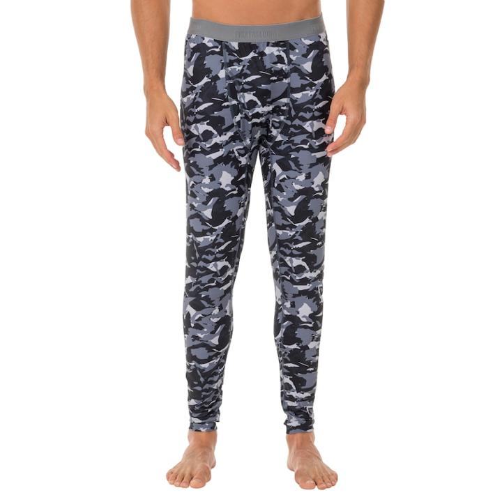 Men's Fruit Of The Loom Signature Performance L2 Thermal Base Layer Pants, Size: Xl, Grey