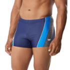 Men's Speedo Ignite Splice Colorblock Square Leg Swim Shorts, Size: Large, Brt Blue