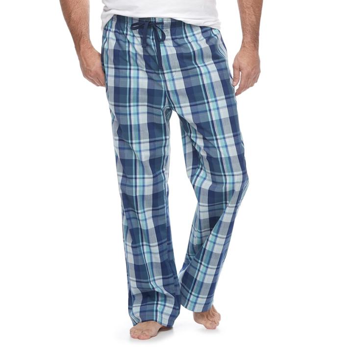 Big & Tall Croft & Barrow&reg; True Comfort Stretch Lounge Pants, Men's, Size: Xl Tall, Dark Blue