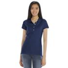 So&reg; Solid School Uniform Juniors' Polo, Teens, Size: Small, Blue