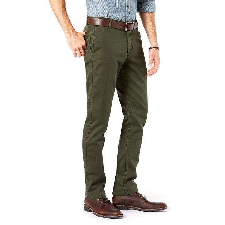 Men's Dockers Slim-fit Tapered Pants, Size: 34x30, Green Oth