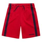 Boys 4-7 Converse Mesh Stripe Shorts, Size: 6, Red