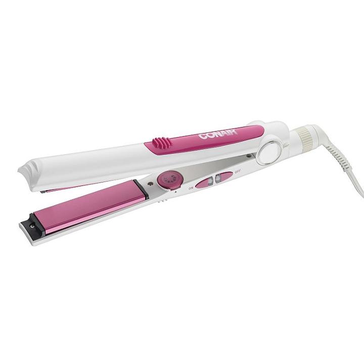 Conair 1-in. Ceramic Flat Iron, Black