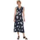 Women's Croft & Barrow&reg; Print Surplice Midi Dress, Size: Xs, Blue