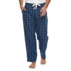 Men's Fruit Of The Loom Signature Woven Lounge Pants, Size: Large, Blue (navy)