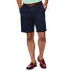 Big & Tall Haggar&reg; Cool 18&reg; Plain-front Microfiber Shorts, Men's, Size: 56, Blue