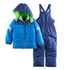 Boys 4-7 I-extreme Colorblock Jacket & Bib Overall Snow Pants Set, Size: 6, Blue