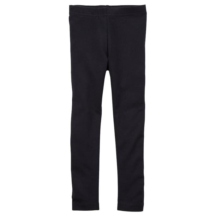 Girls 4-8 Carter's Solid Leggings, Size: 6-6x, Black
