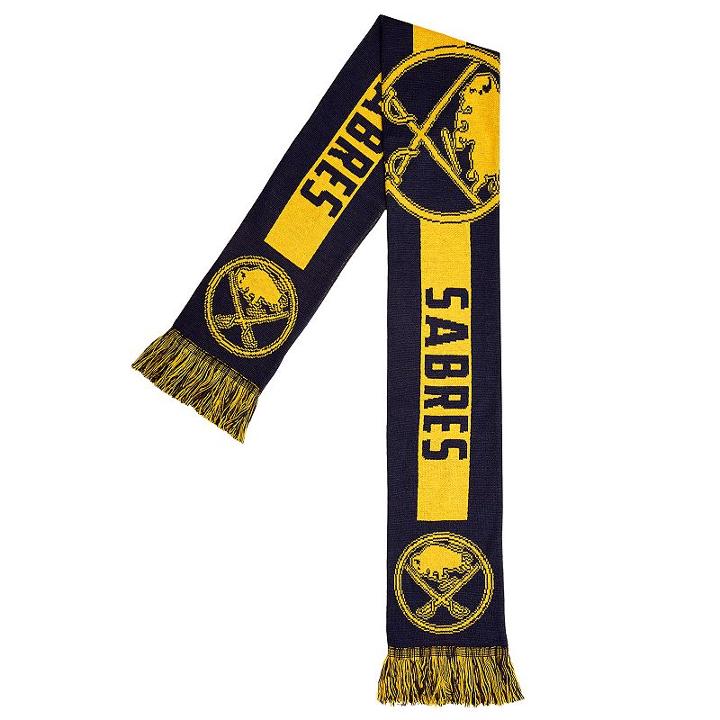 Forever Collectibles, Adult Buffalo Sabres Big Logo Scarf, Multicolor