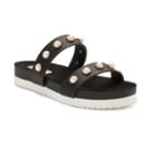 Unleashed By Rocket Dog Lowes Women's Footbed Sandals, Size: Medium (6), Black