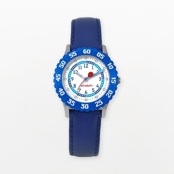 Red Balloon Kids' Time Teacher Watch, Kids Unisex, Blue