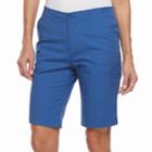Women's Caribbean Joe Skimmer Shorts, Size: 14, Blue