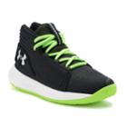 Under Armour Torch Mid Preschool Boys' Basketball Shoes, Size: 2, Black