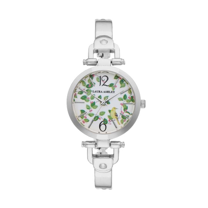 Laura Ashley Women's Avery Garden Watch, Size: Medium, Grey