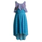 Girls 7-16 Emily West Chiffon Overlay Crochet Dress, Girl's, Size: 8, Ovrfl Oth