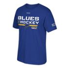 Men's Reebok St. Louis Blues 2017 Stanley Cup Playoffs Center Ice Tee, Size: Medium, Blue