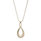 Dana Buchman Infinity Pendant Necklace, Women's, Gold