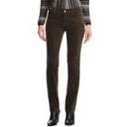 Women's Chaps Stretch Corduroy Staight-leg Pants, Size: 12 T/l, Green