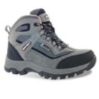 Hi-tec Hillside Jr. Girls' Waterproof Hiking Boots, Size: 12, Grey