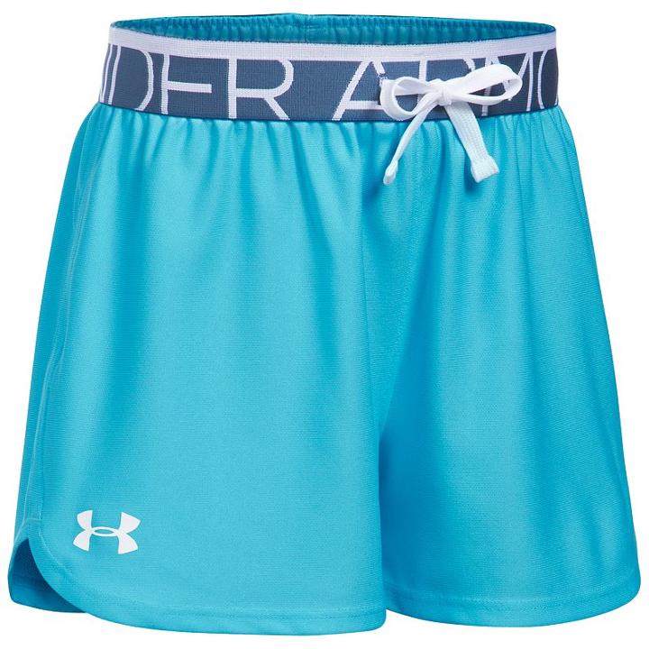 Girls 7-16 Under Armour Play Up Shorts, Girl's, Size: Small, Turquoise/blue (turq/aqua)
