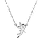 Disney's Tinker Bell Sterling Silver Necklace, Women's, Size: 18, Grey