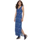 Women's Apt. 9&reg; Ruffle Maxi Dress, Size: Small, Blue