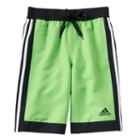 Boys 8-20 Adidas Iconic Board Shorts, Boy's, Size: L(14/16), Brt Green