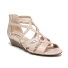 Lifestride Yacht Women's Sandals, Size: Medium (7), Beig/green (beig/khaki)