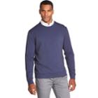 Men's Van Heusen Flex Classic-fit Fleece Knit Crewneck Sweater, Size: Medium, Blue