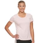 Women's Fila Sport&reg; Space-dyed Short Sleeve Tee, Size: Xs, Lt Orange