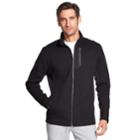 Men's Izod Sportflex Shaker Fleece Jacket, Size: Xxl, Black