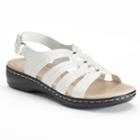 Croft & Barrow&reg; Peggi Women's Sandals, Size: 9.5, White
