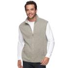 Men's Haggar In Motion Classic-fit Stretch Vest, Size: Large, Dark Beige