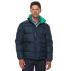 Men's Chaps Insulated Puffer Jacket, Size: Xl, Blue (navy)