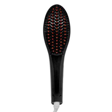 Esplee Hot N' Straight Ceramic Straightening Brush, Black