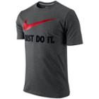 Men's Nike Just Do It Tee, Size: Xxl, Grey