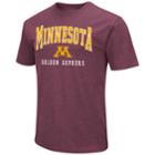 Men's Campus Heritage Minnesota Golden Gophers Team Color Tee, Size: Xl, Dark Red