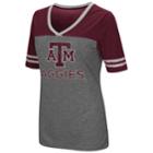 Women's Campus Heritage Texas A & M Aggies Varsity Tee, Size: Medium, Light Grey