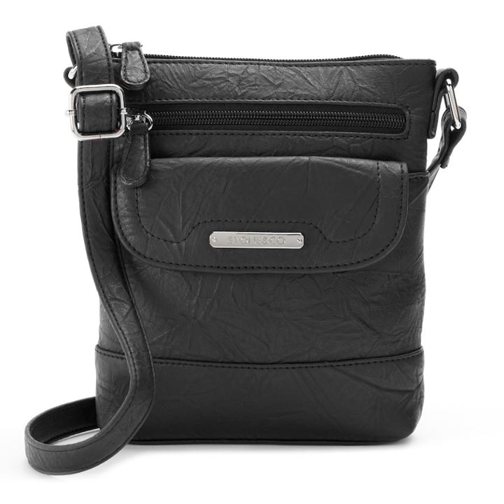 Stone & Co. Nancy Flap Crossbody Bag, Women's, Black