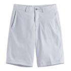 Boys 8-20 Pga Tour Birdseye Flat-front Shorts, Size: Xl 18-20, Silver