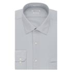 Big & Tall Van Heusen Regular-fit Solid Lux Sateen No-iron Spread-collar Dress Shirt, Men's, Size: 20 34/5b, Grey
