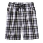 Jumping Beans, Boys 4-7x &reg; Plaid Shorts, Boy's, Size: 5, Dark Grey