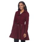 Women's Apt. 9&reg; Wool Blend Peplum Jacket, Size: Medium, Dark Grey