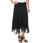 Women's Apt. 9&reg; Handkerchief-hem Skirt, Size: Small, Black